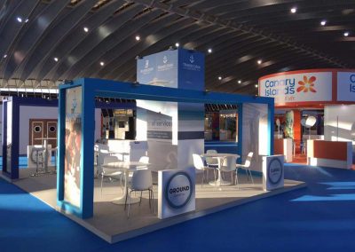 Diseño y construcción de stands por Silom Eventos