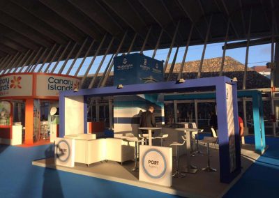 Diseño y construcción de stands por Silom Eventos