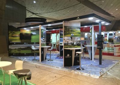 Diseño y construcción de stands por Silom Eventos