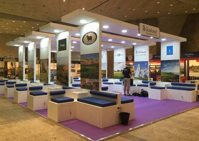 Diseño y construcción de stands por Silom Eventos